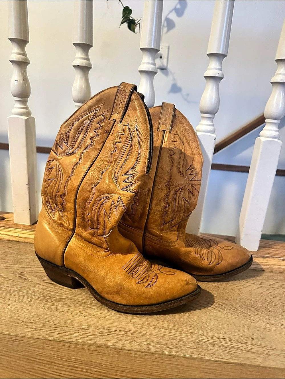 Vintage Boulet Cowboy boots